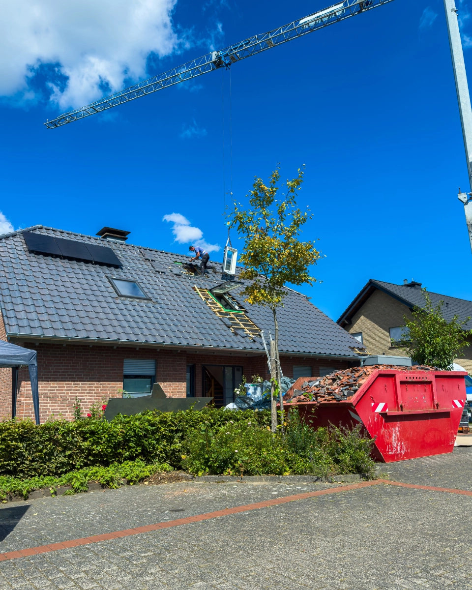 Évacuation des gravats et déchets - L'Hérisson du Jardin 9 nettoyage toiture à pau