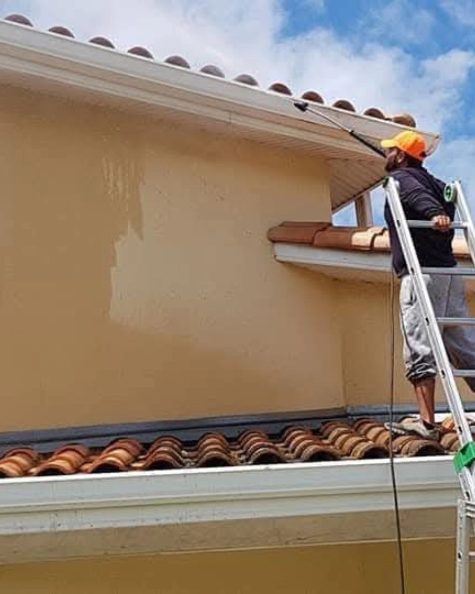 nettoyage façade pau